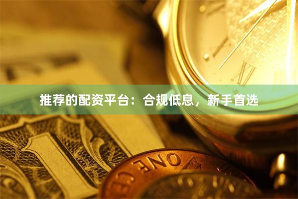 推荐的配资平台：合规低息，新手首选